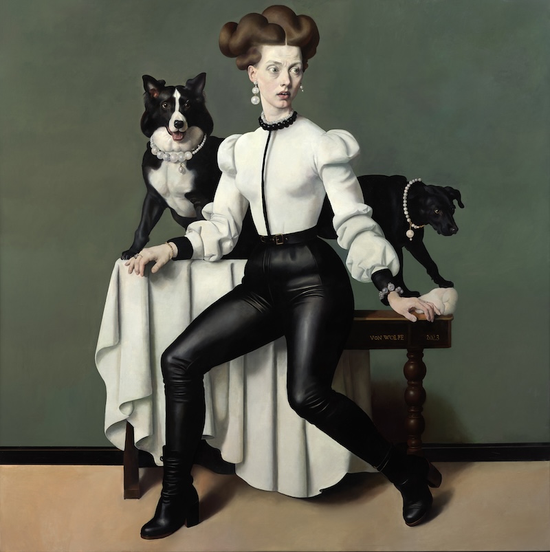 Juxtapoz Magazine - Von Wolfe: A Supermodern Romantic